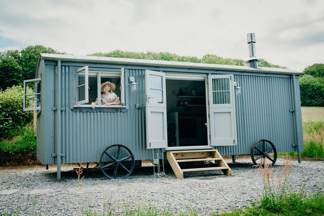 Blatchford Briar - Award Winning Private Shephards Huts With Their Own Secluded Hot Tubs Milton Abbot 외부 사진