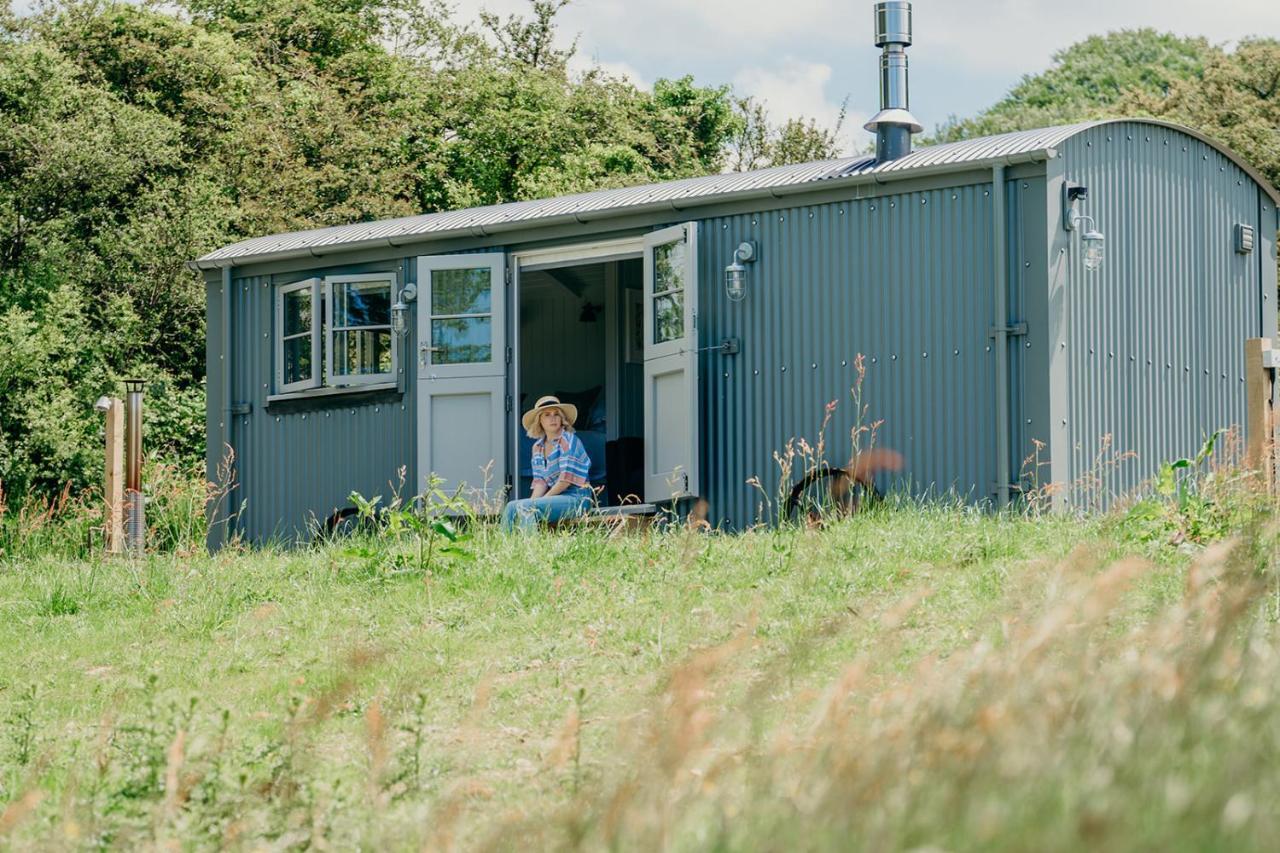 Blatchford Briar - Award Winning Private Shephards Huts With Their Own Secluded Hot Tubs Milton Abbot 외부 사진