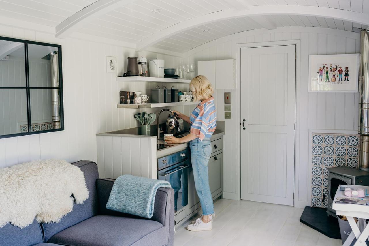 Blatchford Briar - Award Winning Private Shephards Huts With Their Own Secluded Hot Tubs Milton Abbot 외부 사진